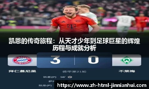 凯恩的传奇旅程：从天才少年到足球巨星的辉煌历程与成就分析